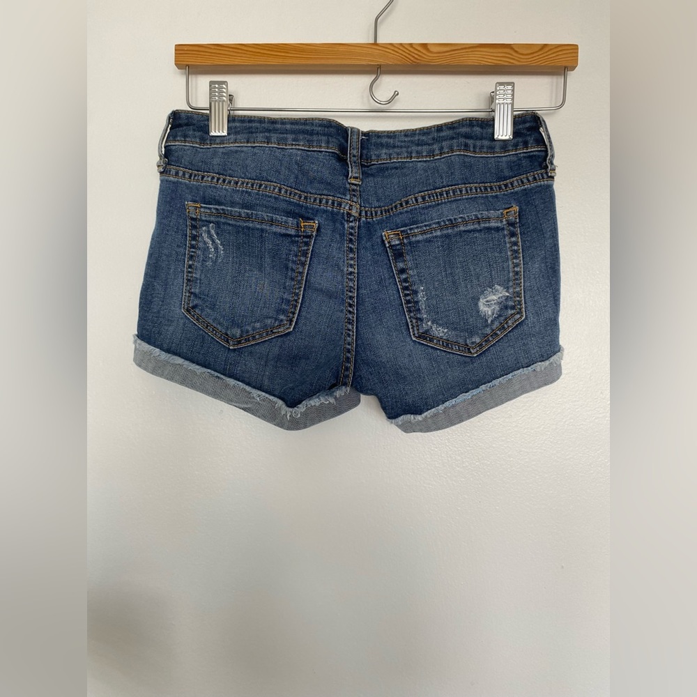 Denim low rise shorts by Sneak Peak, Size S๐ - Picture 6 of 10